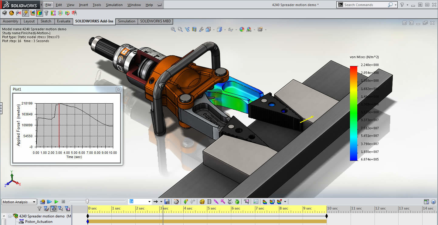 SOLIDWORKS Motion ile Hareket Analizi Eğitimi