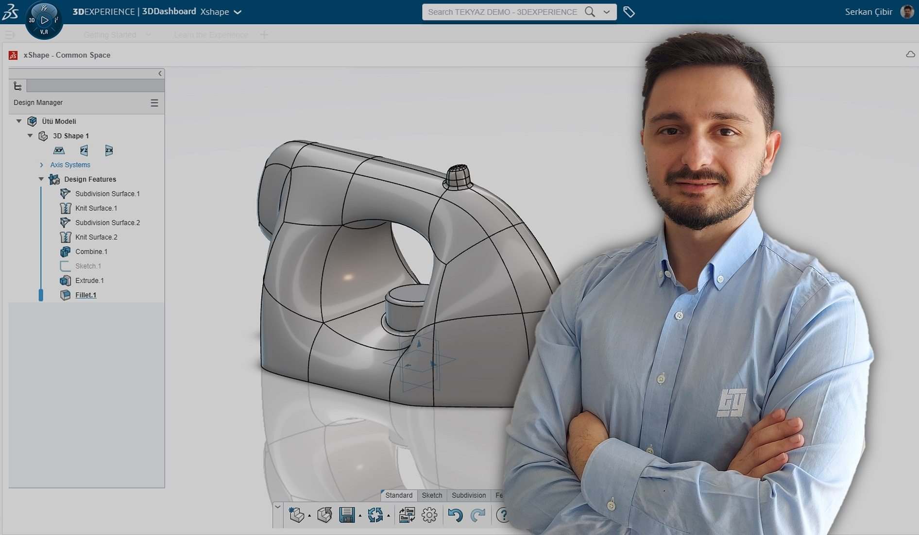 3DEXPERIENCE xShape Eğitimi