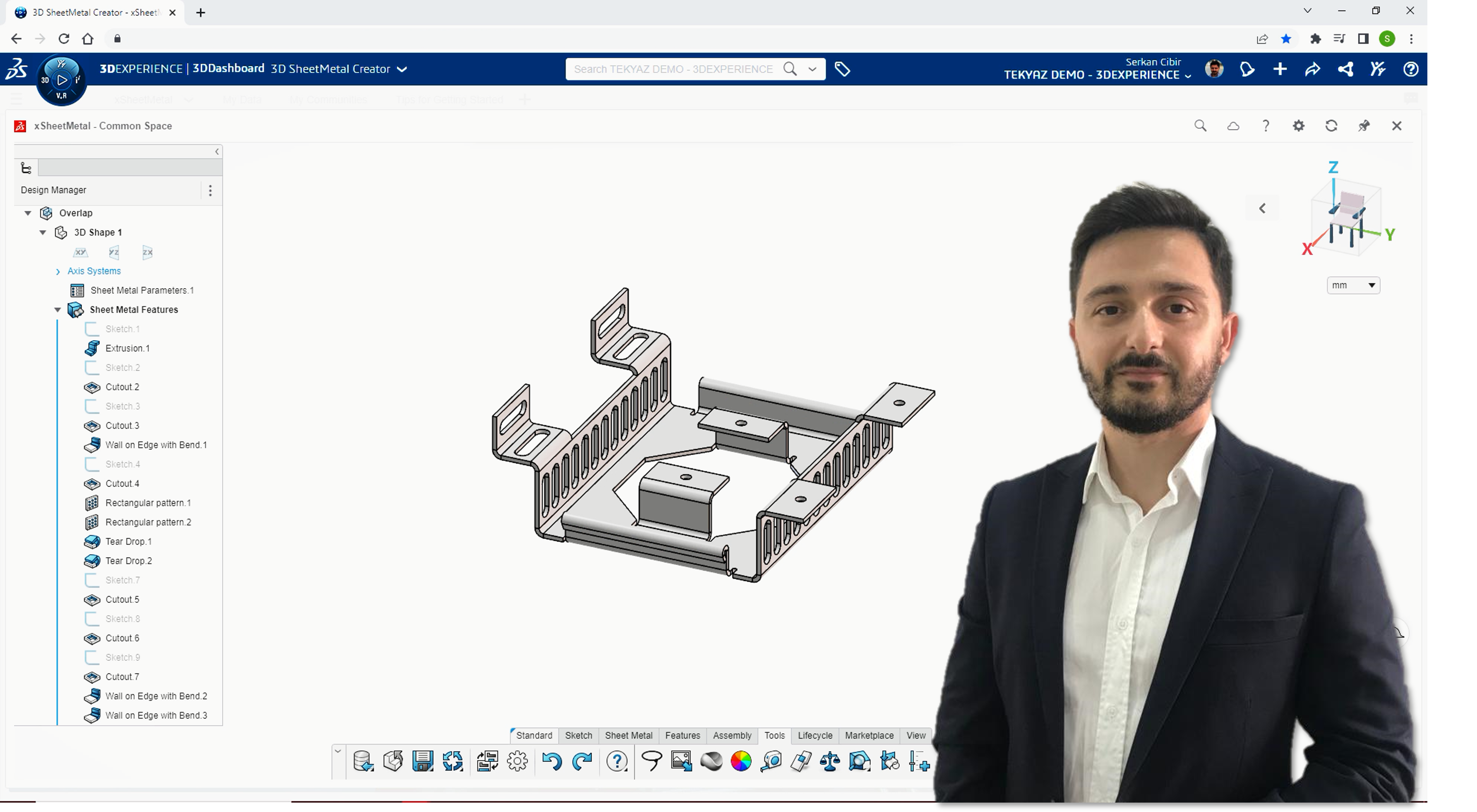 3DEXPERIENCE xSheetMetal Eğitimi